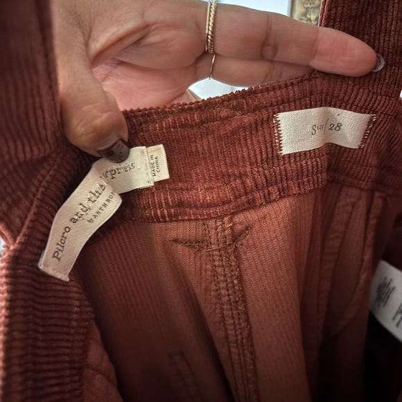 Pilcro and the Letterpress Rust Overalls - Picture 4 of 4